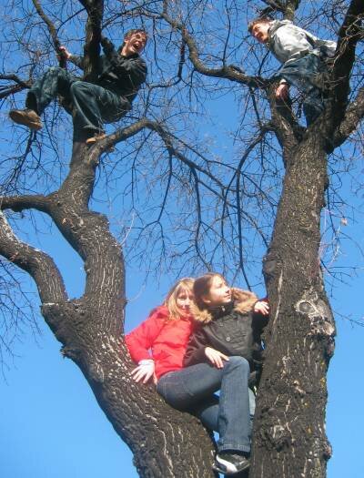 Andri, Ómar, Dagný og María Rún