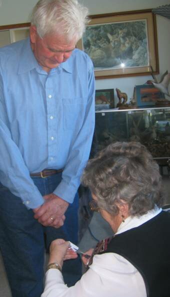 Einar útskurðarmeistari og María