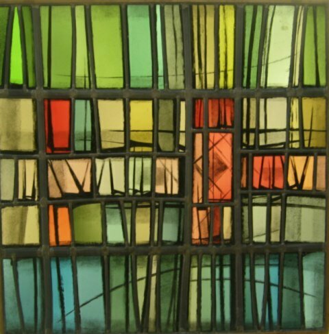 Gerður Helgadóttir, stained glass