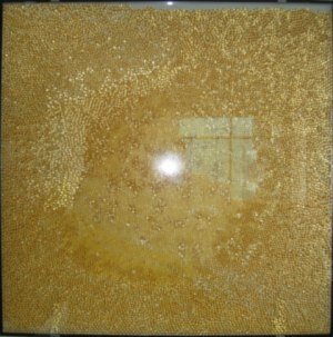 Icelandic contemporary glass art - cod liver oil capsules
